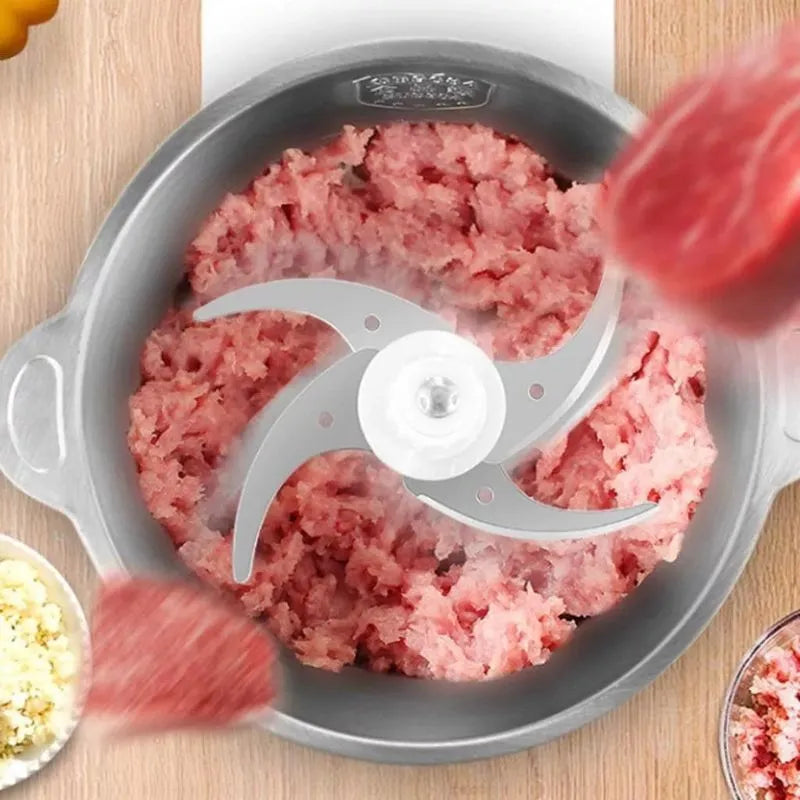 Triturador e Moedor Profissional Elétrico de Alimentos 300W