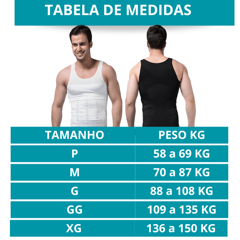 Camisa Masculina de Compressão Ultrafina