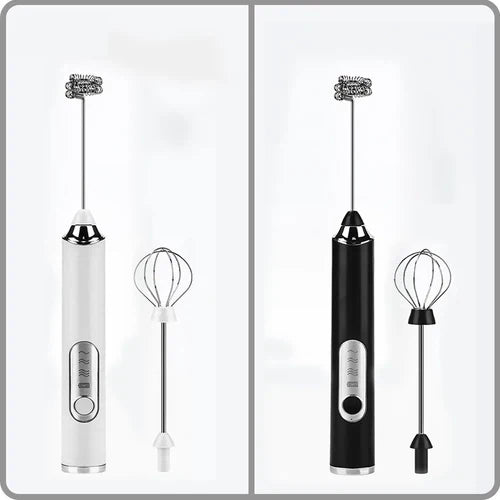 Batedor Misturador Mixer Elétrico para Bebidas Leite Café Portátil