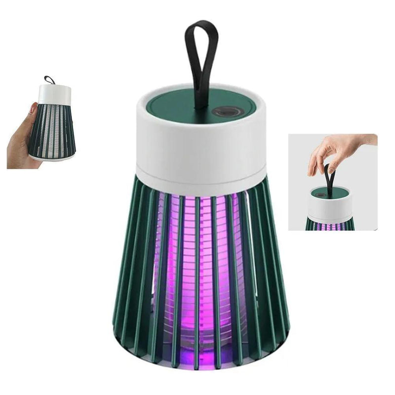Luminária Anti- Mosquito Repelente Elétrico Lâmpada U.V Armadilha Para Insetos Direto Cabo USB