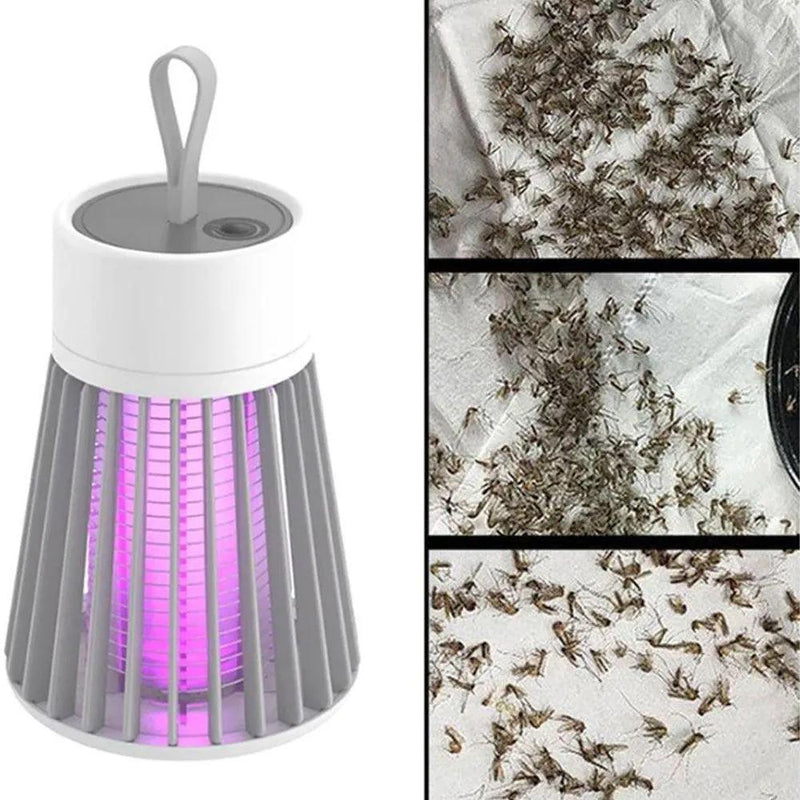 Luminária Anti- Mosquito Repelente Elétrico Lâmpada U.V Armadilha Para Insetos Direto Cabo USB
