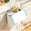 Lixeira Suspensa 9L com Tampa e Suporte – Para Cozinha e Banheiro