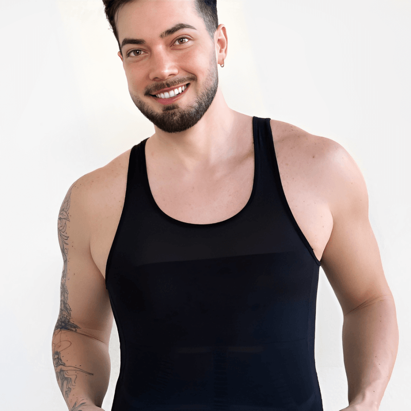 Camisa Masculina de Compressão Ultrafina